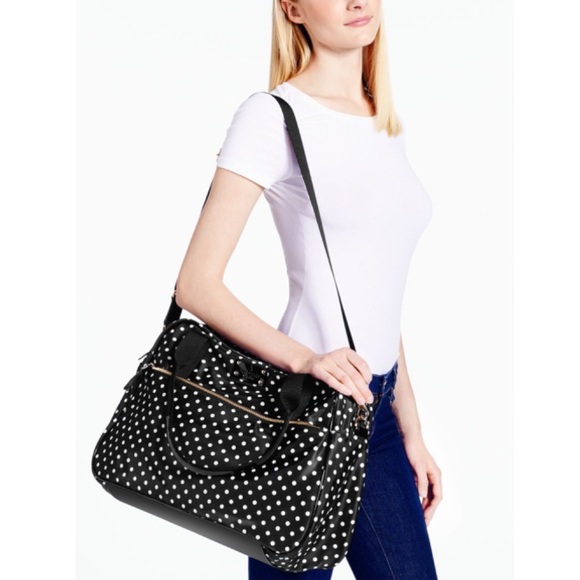 Kate Spade Spot Nylon Milla Travel Bag